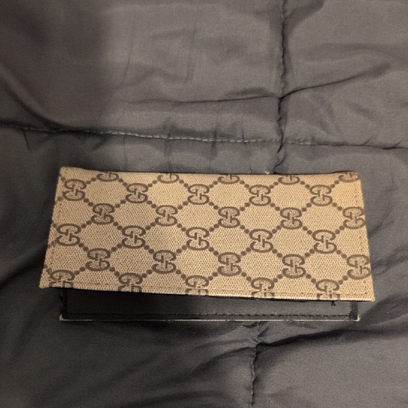 Gucci Monogram Checkbook Wallet